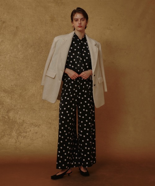 allureville（アルアバイル） コート チェスターコート シャギーハーフ