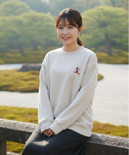 MICKEY MOUSE（ミッキーマウス） トレーナー スウェット 「DISNEY