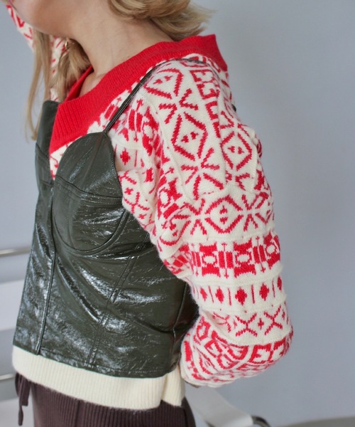 美品サンセルフ ベスト フェイクファー ピンク 美品サンセルフ ベスト フェイクファー ピンク ベスト ボリューム