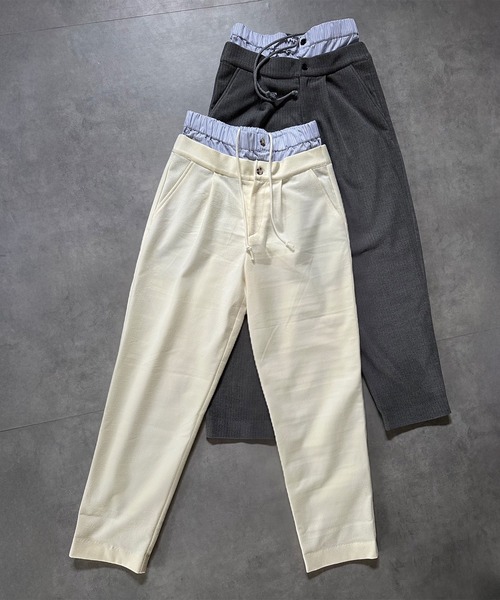 INTERPLAY（インタープレイ） パンツ 「INTERPLAY x AYA」Double waist