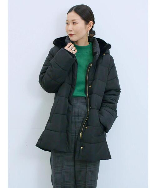 Samansa Mos2 blue（サマンサモスモスブルー） コート アウター  