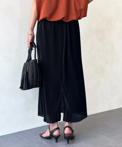 「Chez toi」 フレアスカート FREE ブルー レディース_画像5