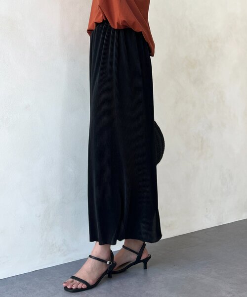 「Chez toi」 フレアスカート FREE ブルー レディース_画像6