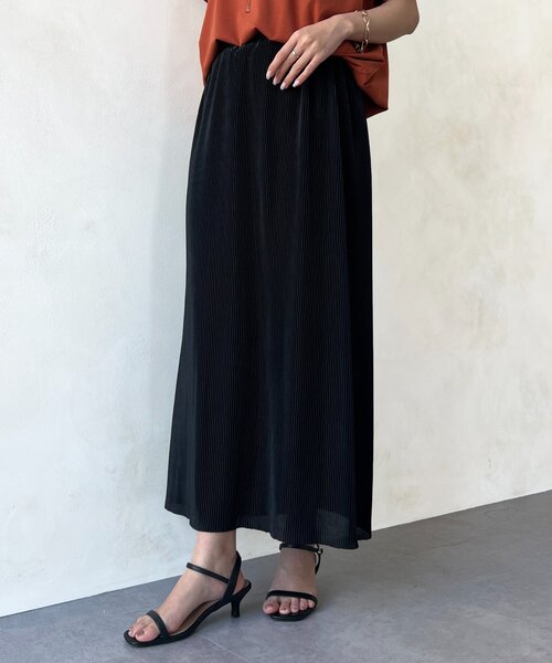 「Chez toi」 フレアスカート FREE ブルー レディース_画像7