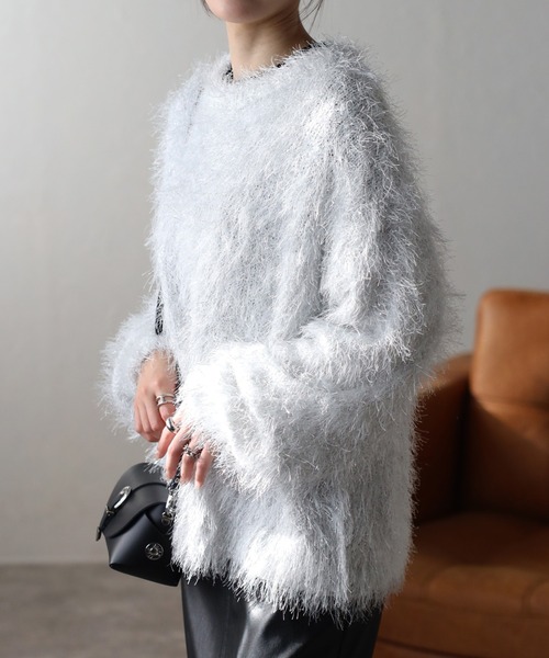 「sakishimatokyo」 長袖ニット FREE ブラック レディース_画像3