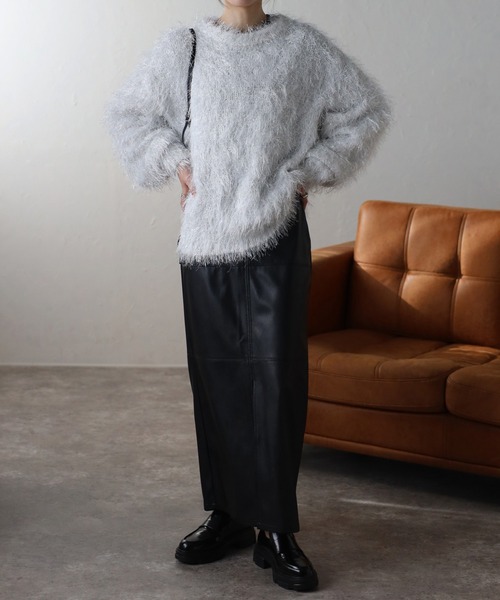 「sakishimatokyo」 長袖ニット FREE ブラック レディース_画像5