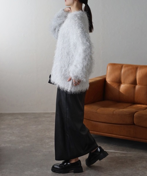 「sakishimatokyo」 長袖ニット FREE ブラック レディース_画像7