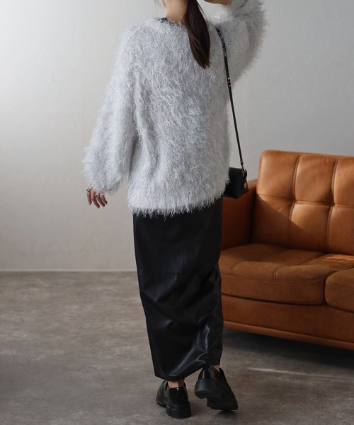 「sakishimatokyo」 長袖ニット FREE ブラック レディース_画像8