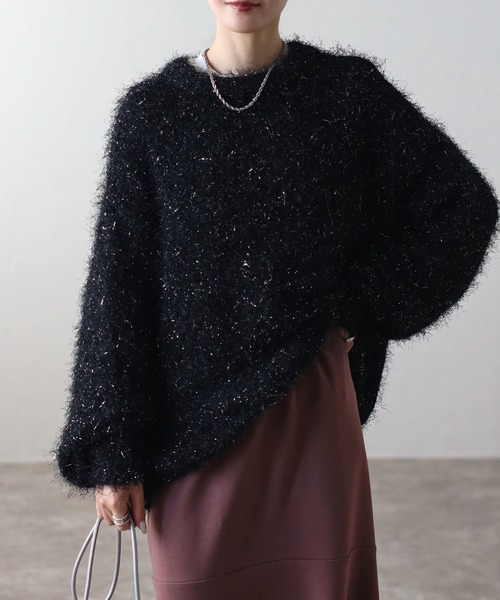 「sakishimatokyo」 長袖ニット FREE ブラック レディース_画像9