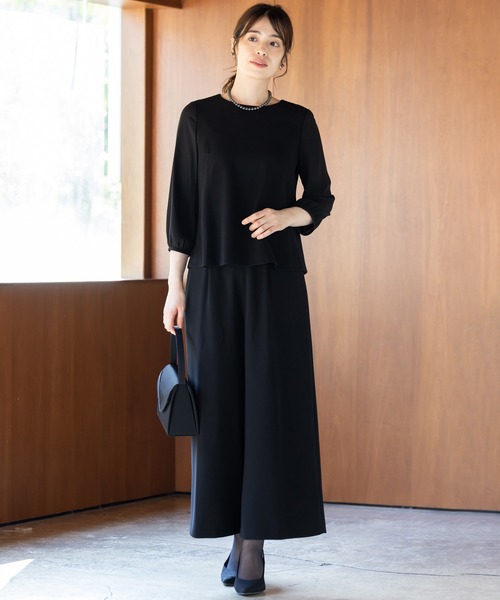 Live2 ジャケット パンツ ブラウス セットアップ 楽天市場】セットアップ 3点セット ジャケット ブラウス パンツスーツ