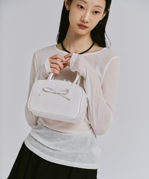 「FEKETE」 長袖カットソー FREE ホワイト レディース_画像6