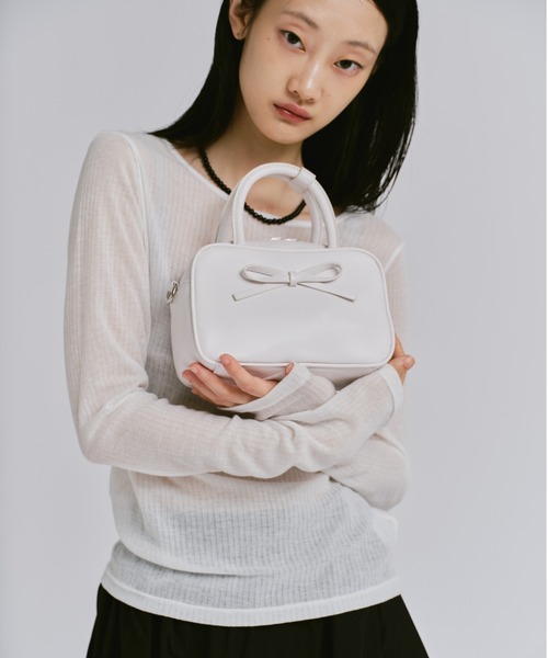 「FEKETE」 長袖カットソー FREE ホワイト レディース_画像7