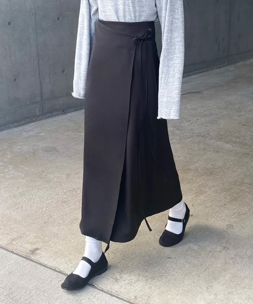 「LAUIR」 スカート LARGE ベージュ レディース_画像2