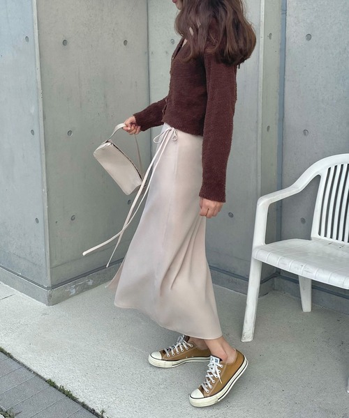 「LAUIR」 スカート LARGE ベージュ レディース_画像7