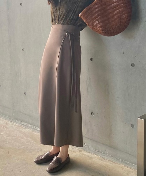 「LAUIR」 スカート LARGE ベージュ レディース_画像8