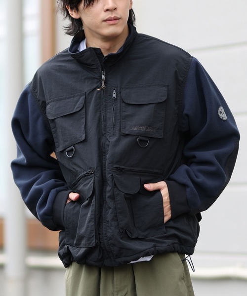 SANTA CRUZ（サンタクルーズ） ブルゾン M ブラック メンズ : ZOZOTOWN