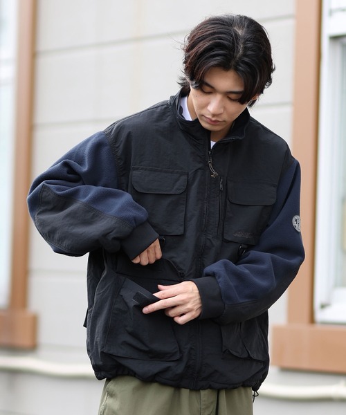 SANTA CRUZ（サンタクルーズ） ブルゾン M ブラック メンズ : ZOZOTOWN