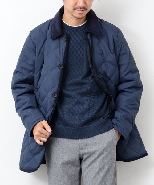 TAION（タイオン） ダウンジャケット M ネイビー メンズ : ZOZOTOWN