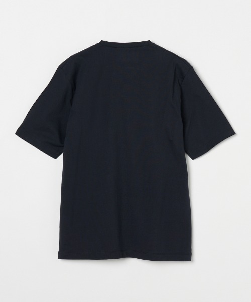 「three dots」 半袖Tシャツ LARGE ブルー メンズ_画像4