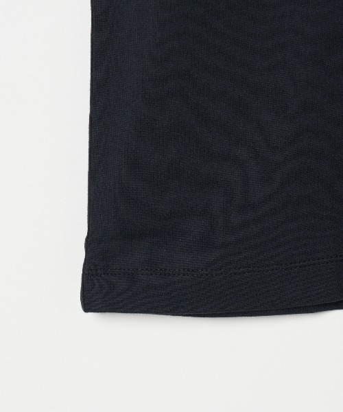 「three dots」 半袖Tシャツ LARGE ブルー メンズ_画像8
