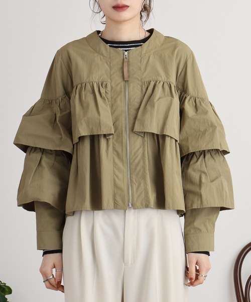 「Anna Nicola」 ブルゾン 38 ブラック レディース_画像6