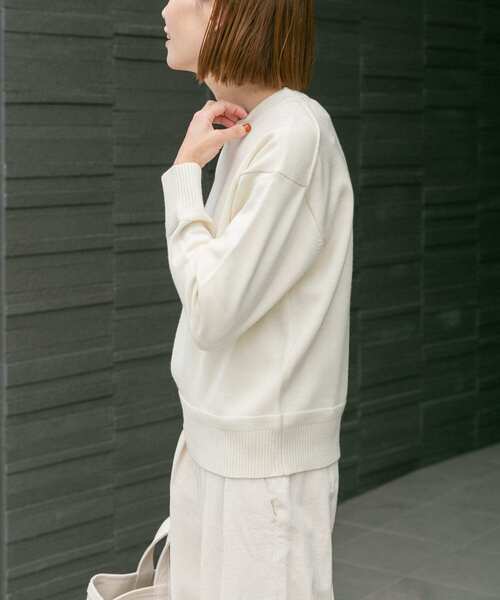 「FORK&SPOON」 長袖ニット 1 ブルー レディース_画像7