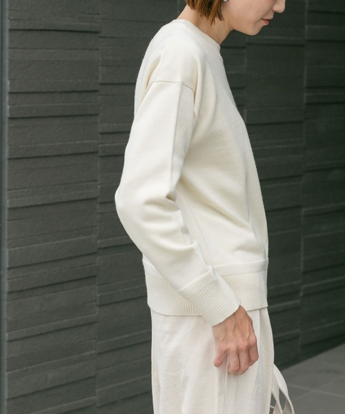 「FORK&SPOON」 長袖ニット 1 ブルー レディース_画像8