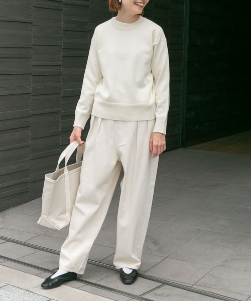 「FORK&SPOON」 長袖ニット 1 ブルー レディース_画像10