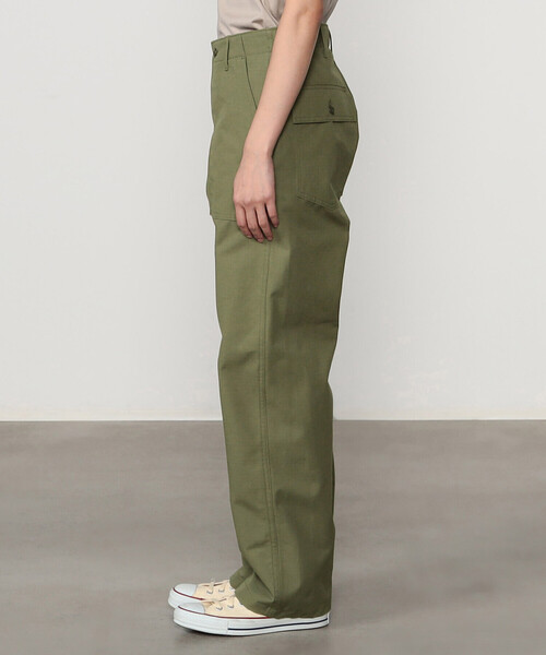 orSlow（オアスロウ） カーゴパンツ 1 オリーブ レディース : ZOZOTOWN
