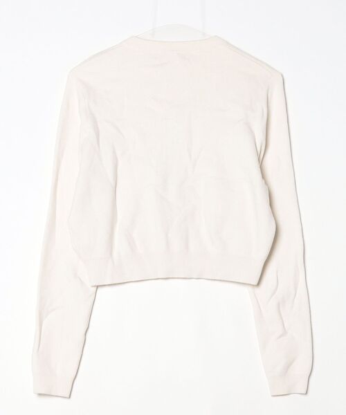 CABaN（キャバン） ニットカーディガン X-SMALL ホワイト レディース