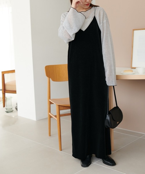 「DISCOAT」 長袖カットソー FREE ベージュ レディース_画像7