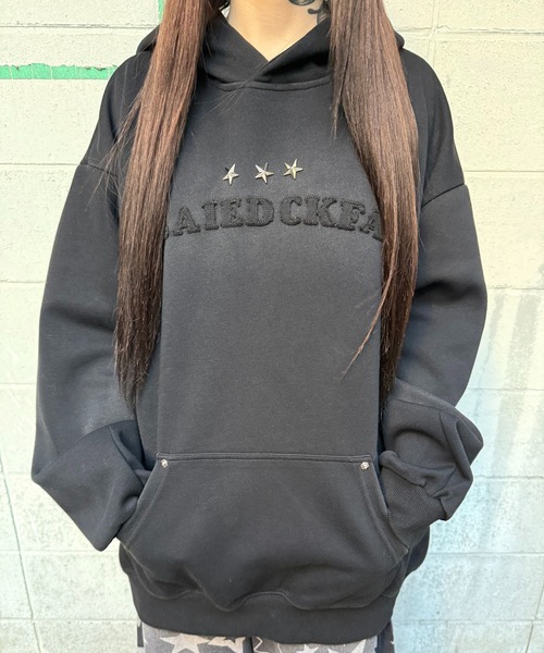 パーカー スタースタッズパーカー レディース メンズ : ZOZOTOWN Yahoo