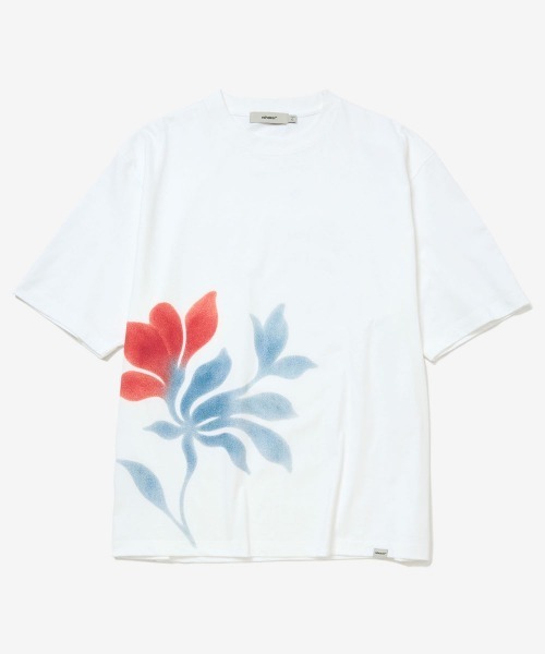 「rehacer」 半袖Tシャツ MEDIUM ブルー メンズ_画像2