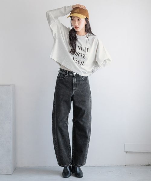 「LOWRYS FARM」 キャップ FREE ネイビー レディース_画像6