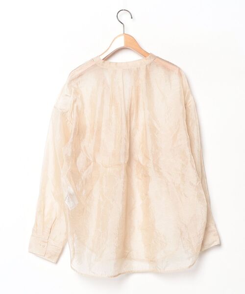 「NOBLE」 長袖ブラウス - ベージュ レディース_画像2