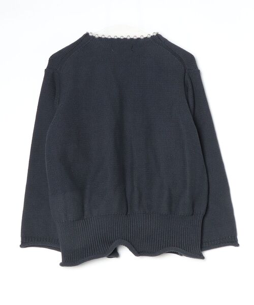 「Arpege story」 ニットカーディガン 2 ネイビー レディース_画像2