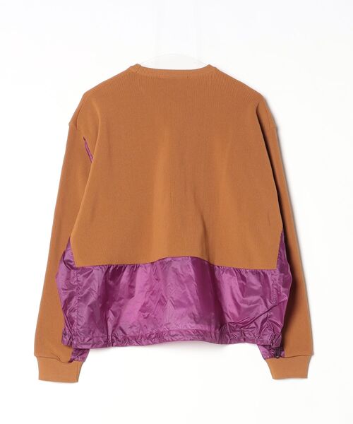 「MISTERGENTLEMAN」 長袖Tシャツ S ブラウン メンズ_画像2