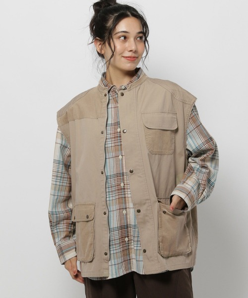 niko and…（ニコアンド） ベスト FREE ベージュ レディース : ZOZOTOWN