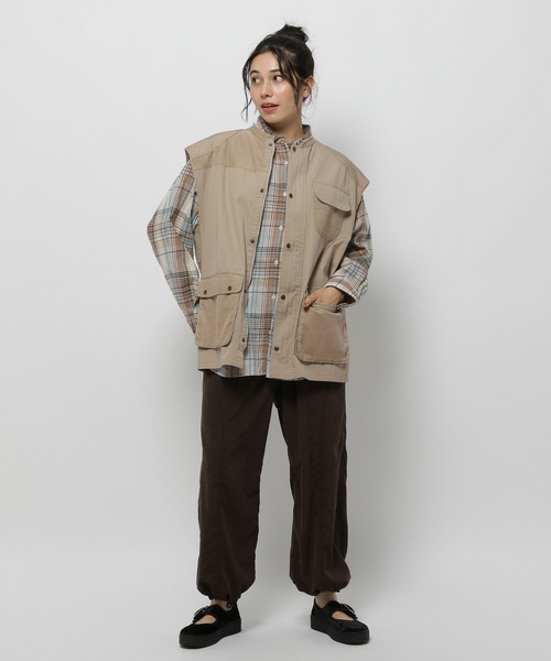 niko and…（ニコアンド） ベスト FREE ベージュ レディース : ZOZOTOWN