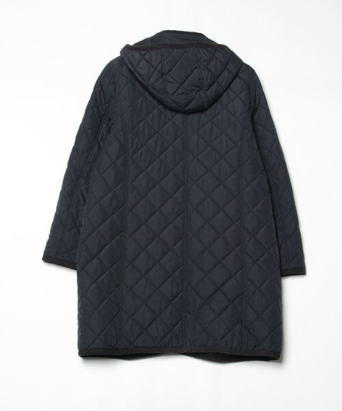「BEAMS HEART」 コート M ネイビー レディース_画像2