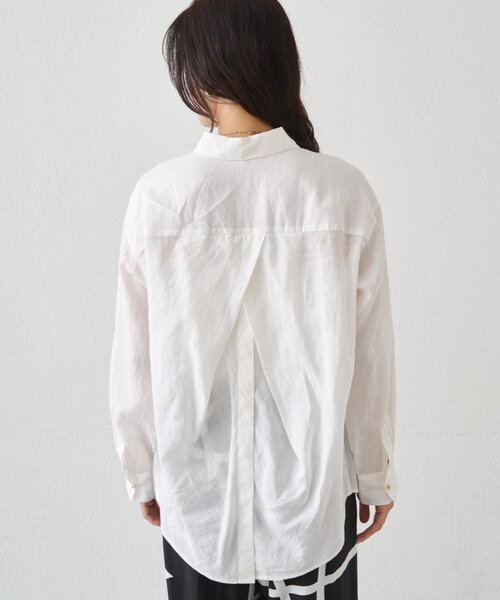 Loungedress（ラウンジドレス） ブラウス シャツ リネンバックタイ
