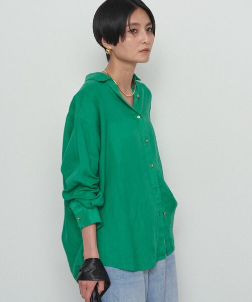 Loungedress（ラウンジドレス） ブラウス シャツ リネンバックタイ