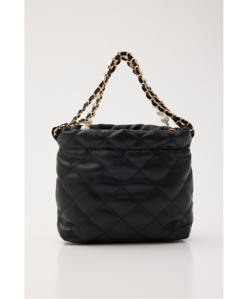 rienda ノベルティ　ショルダーBAG 黒 rienda（リエンダ）の「チェーンポイントバッグ（ショルダーバッグ