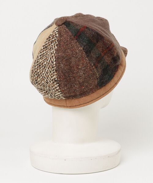 新品！NEW YORK HAT ブラウン スエード キャスケット Mサイズ NEW YORK HAT（ニューヨークハット） キャスケット L ブラウン