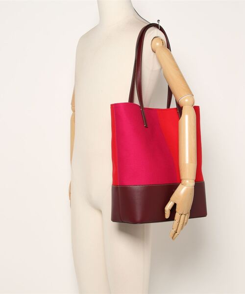 「kate spade new york」 トートバッグ ONESIZE レッド レディースの画像