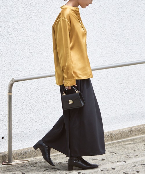 「Audrey and John Wad」 長袖ブラウス FREE ブラック レディース_画像2