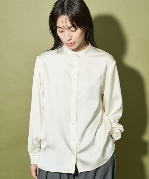 「Audrey and John Wad」 長袖ブラウス FREE ブラック レディース_画像7