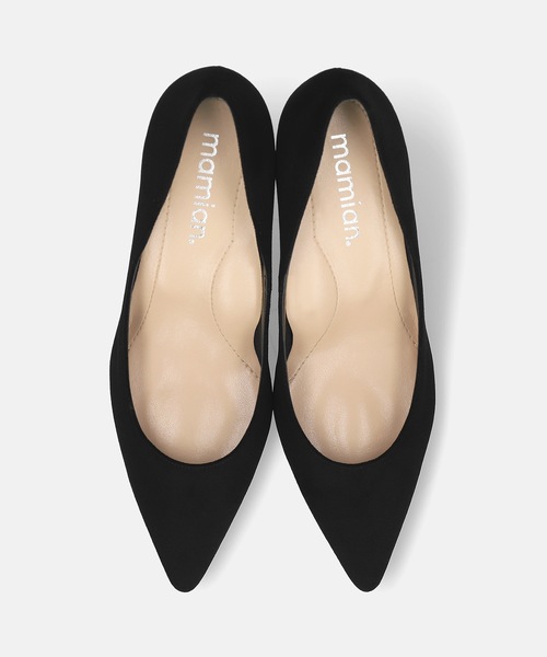 「MAMIAN」 パンプス 22.5cm ブラック レディース_画像3