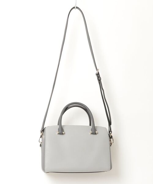 「kate spade new york」 ワンポイント2WAYバッグ - グレー レディース_画像2