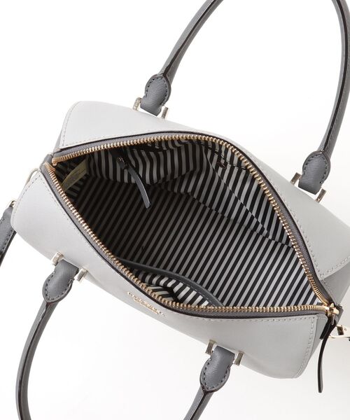 「kate spade new york」 ワンポイント2WAYバッグ - グレー レディース_画像4